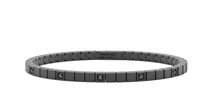 Armband Zancan Herr in Titan Diamante Black ETB448R